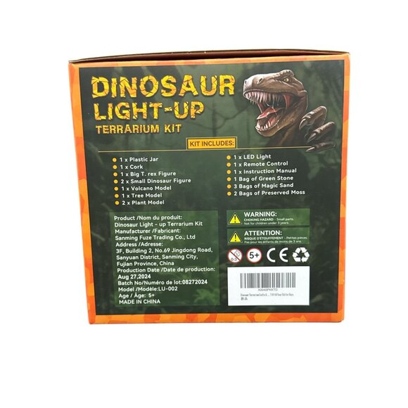 DINOSAUR Light-Up Terrarium Kit - Picture 2 of 7